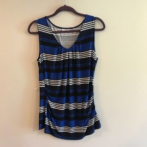 NY and company XL stripes tank GUC
